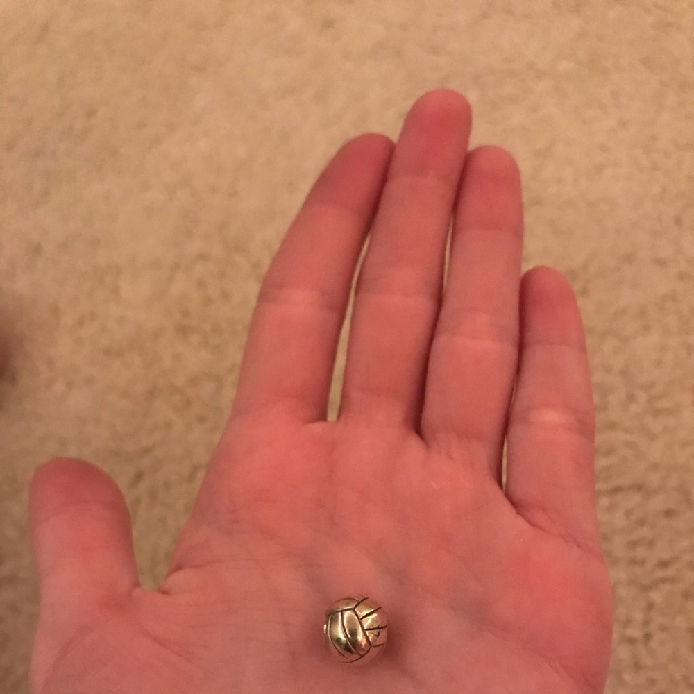Pandora volleyball charm